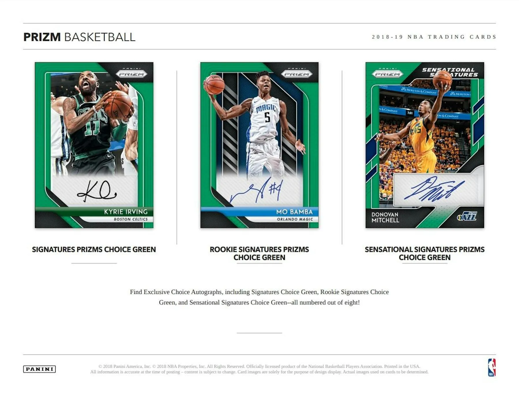 2019-20 Panini Prizm Choice Basketball Hobby Box