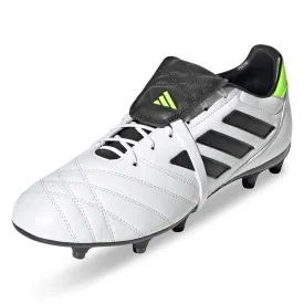 adidas Copa Gloro Firm Ground Soccer Cleats (White/Core Black/Lucid Lemon)