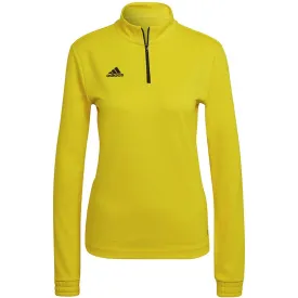 Adidas Entrada 22 Top Training Sweatshirt Yellow Hi2130 S