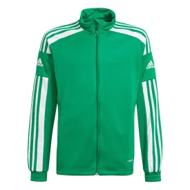 Adidas Squadra 21 Training Youth Sweatshirt Green Gp6456 116Cm