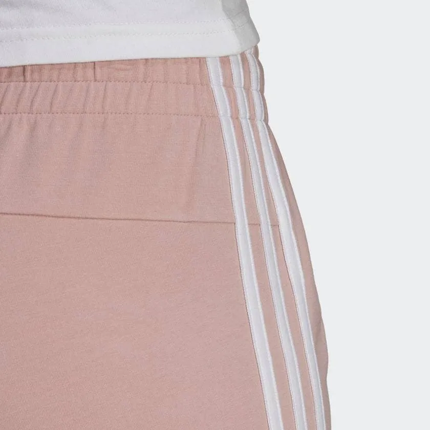 Adidas Women's Essentials Slim 3 Stripe Shorts