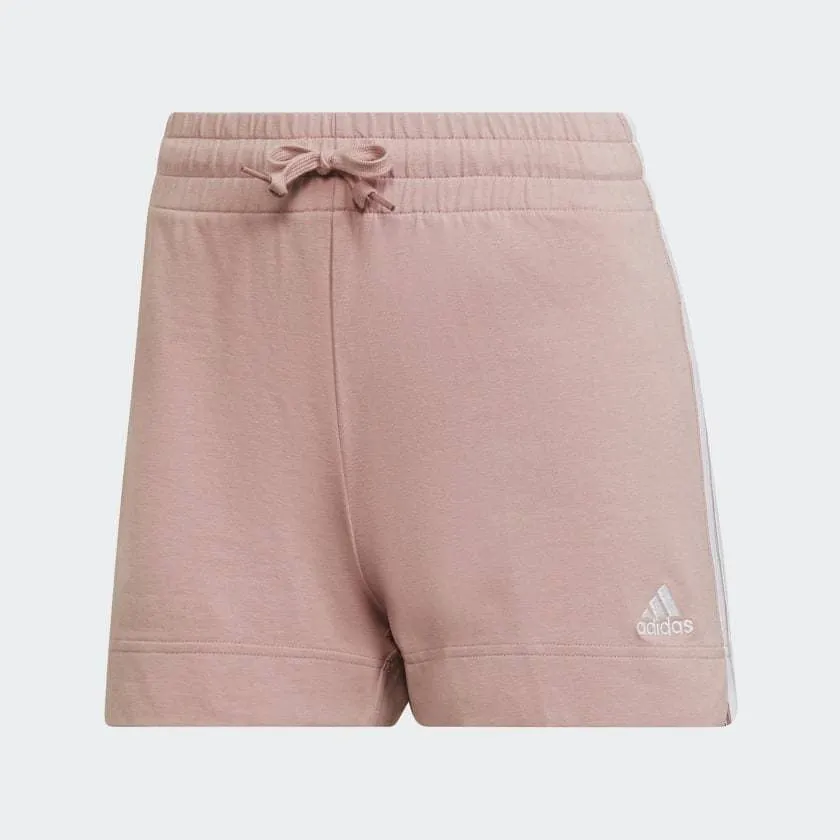 Adidas Women's Essentials Slim 3 Stripe Shorts