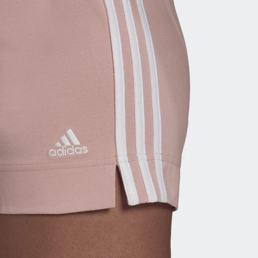 Adidas Women's Essentials Slim 3 Stripe Shorts