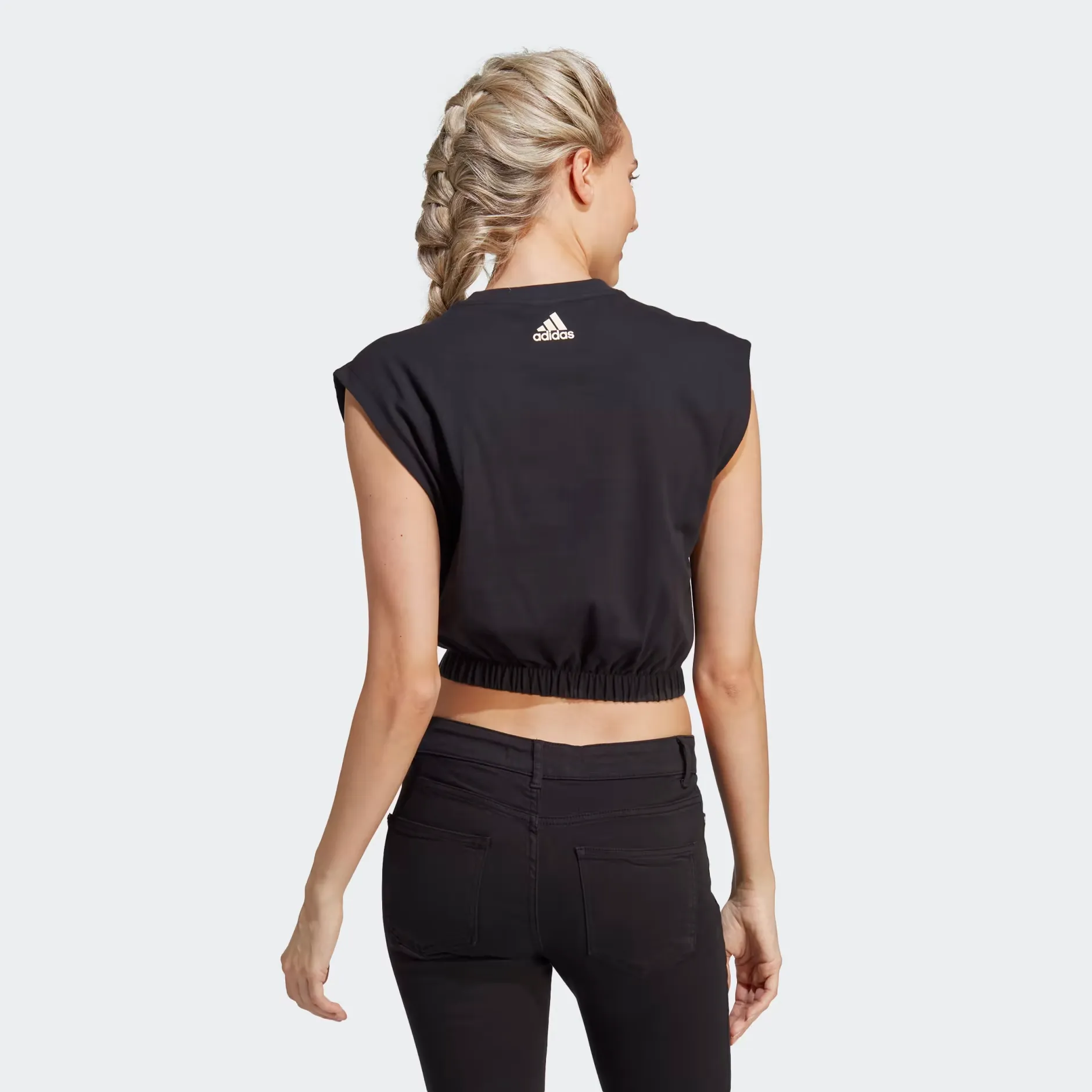 Adidas Women's Farm Rio Sleeveless Tee - Black / Multi