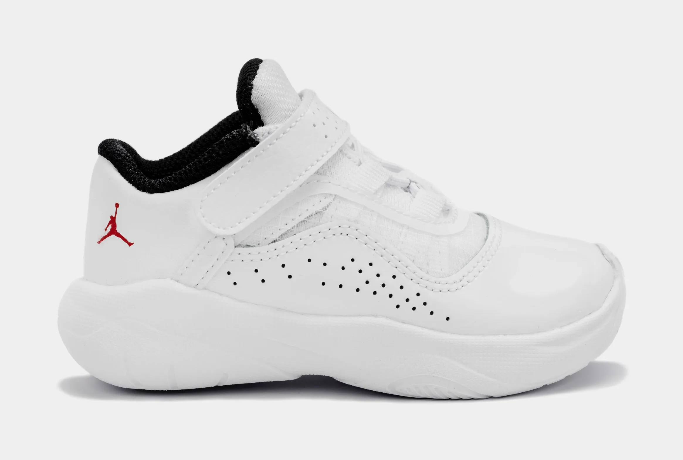 Air Jordan 11 CMFT Low Infant Toddler Lifestyle Shoes (White)