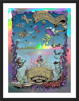 AJ Masthay "Dead & Co. - Wrigley Field" Collaboration Print