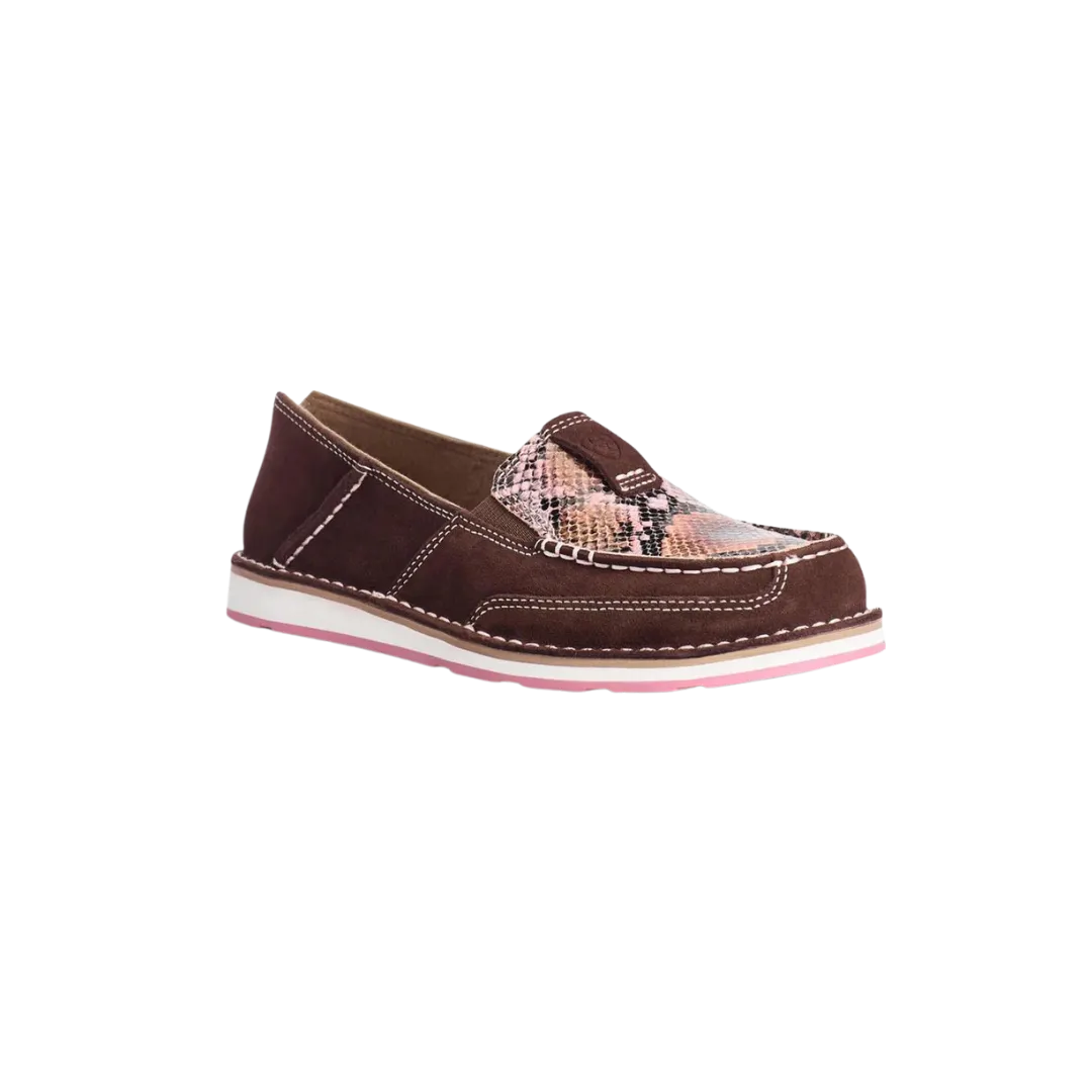 Ariat Women's Cruiser Pink Snake Casual Shoes