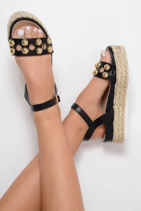 Black Stud Hole Wedges - Paysen