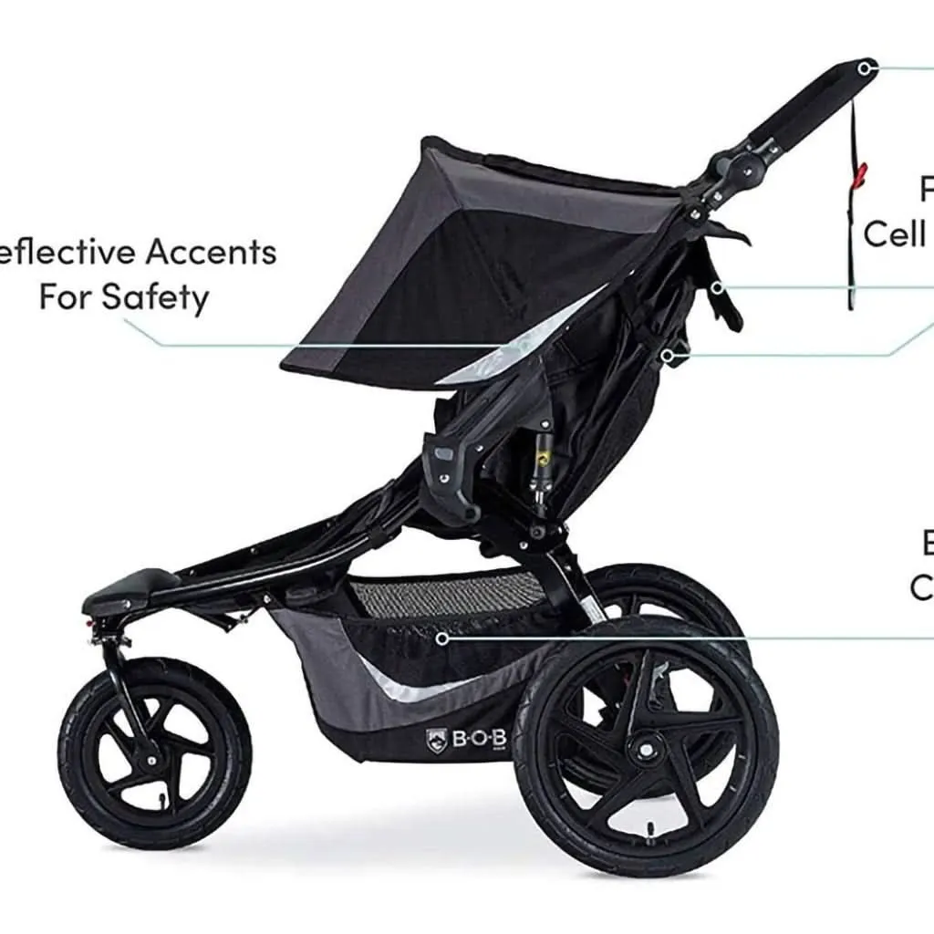 BOB Gear Revolution Flex 3.0 Duallie Double Jogging Stroller