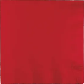 Bulk Classic Red Luncheon Napkins 3 ply (500 per Case)