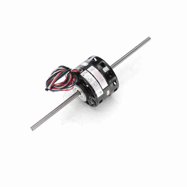 Century Direct Drive Motor, 1550 RPM, 1/10-1/15-1/25 HP, 115 V, 42 Frame, Open Air Over