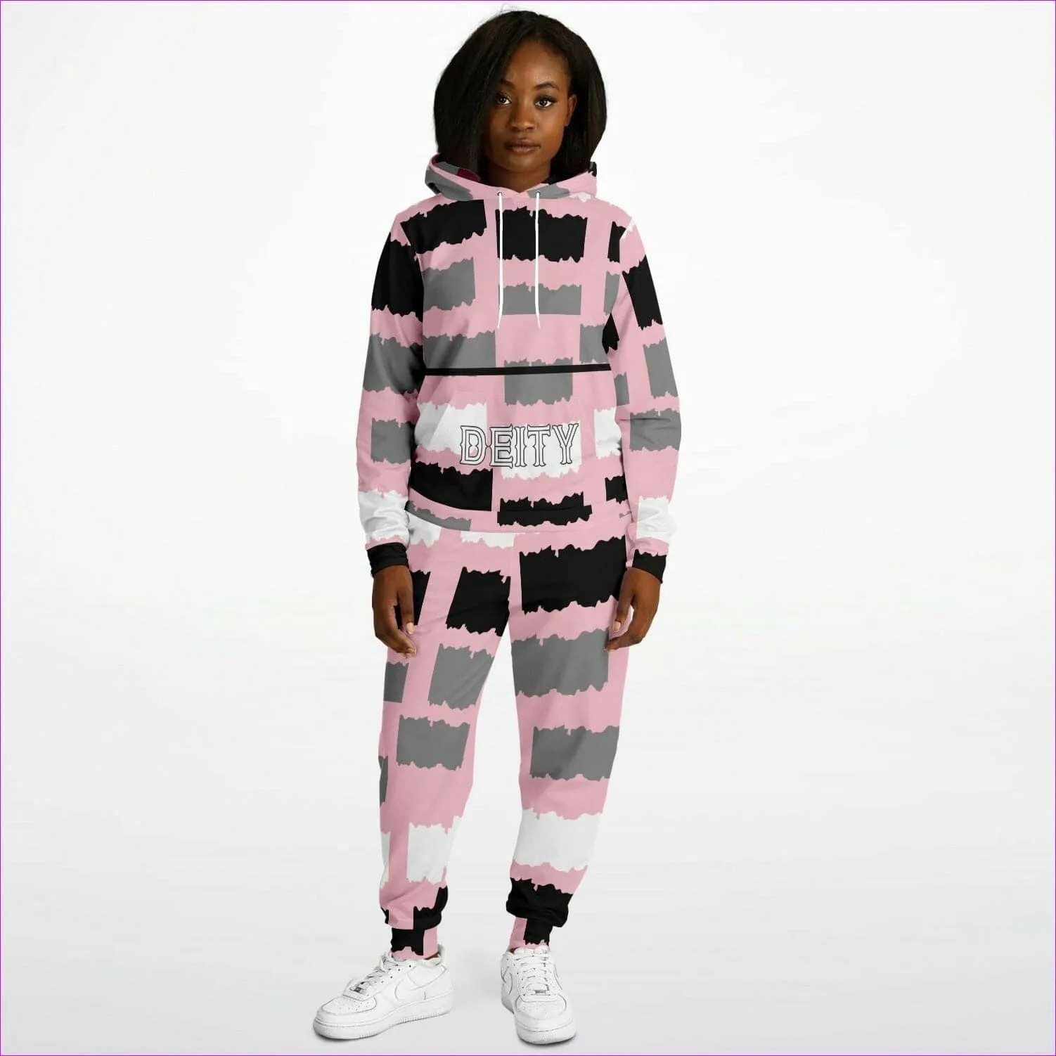 Deity Premium Fashion Womens Jogging Suit in Pink