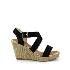 DIANNA Cross Strap Espadrille Wedge