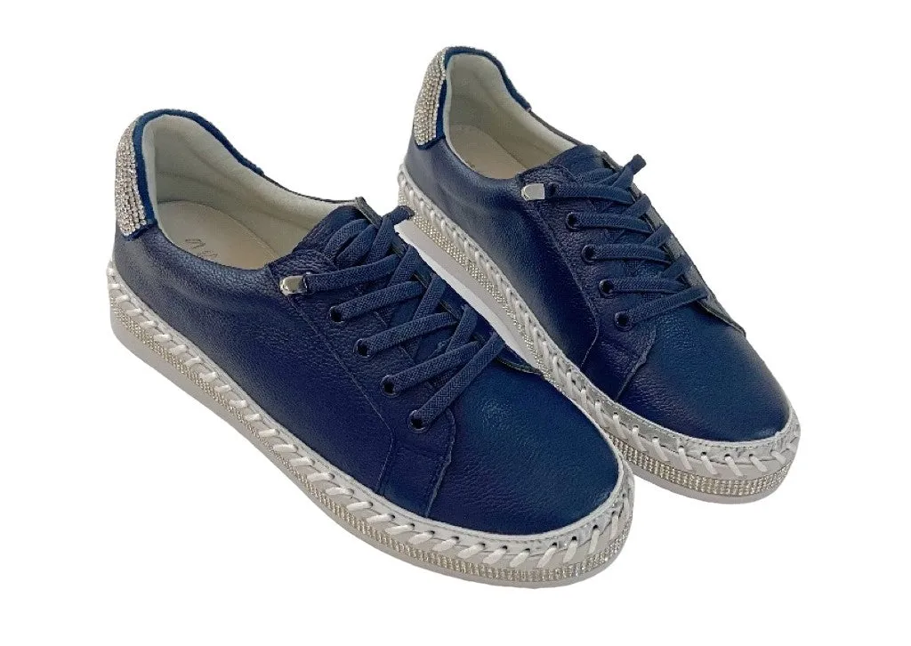 DIXIE leather sneakers