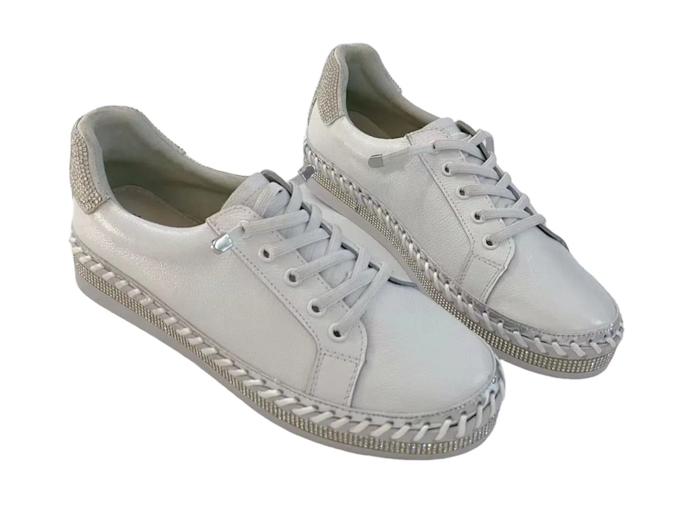 DIXIE leather sneakers