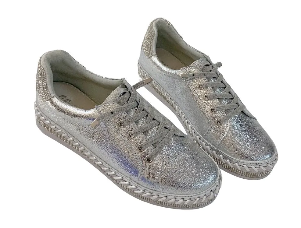 DIXIE leather sneakers