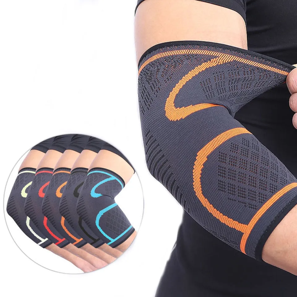 Elastic Protective Pad Sport Arm Sleeve Elbow Brace