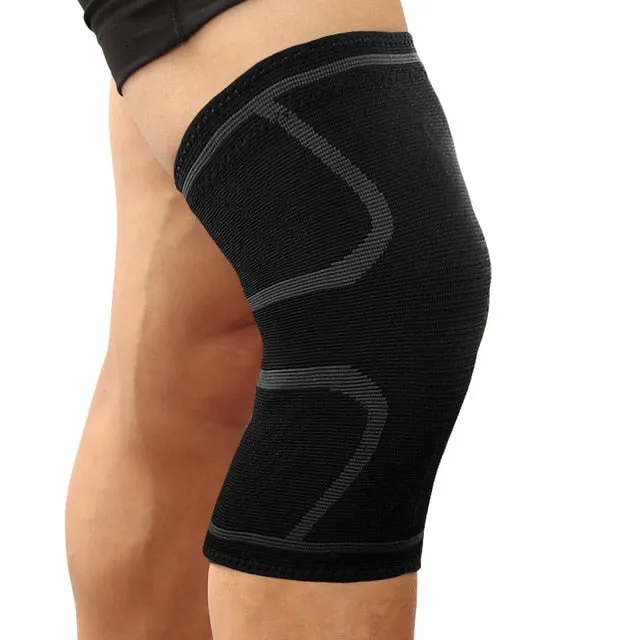 Knee Support Braces Elastic Nylon Sport Compression