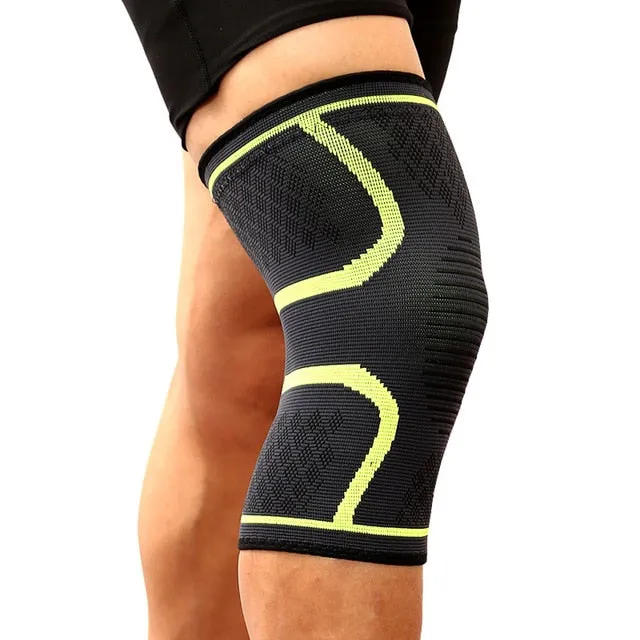 Knee Support Braces Elastic Nylon Sport Compression