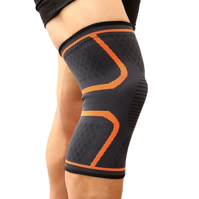 Knee Support Braces Elastic Nylon Sport Compression