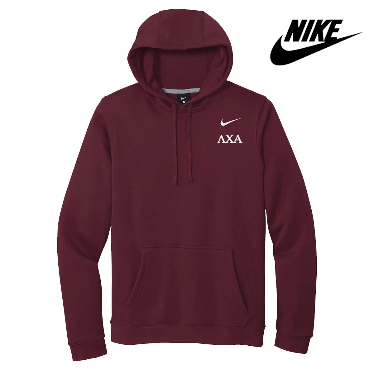 Lambda Chi Nike Embroidered Hoodie