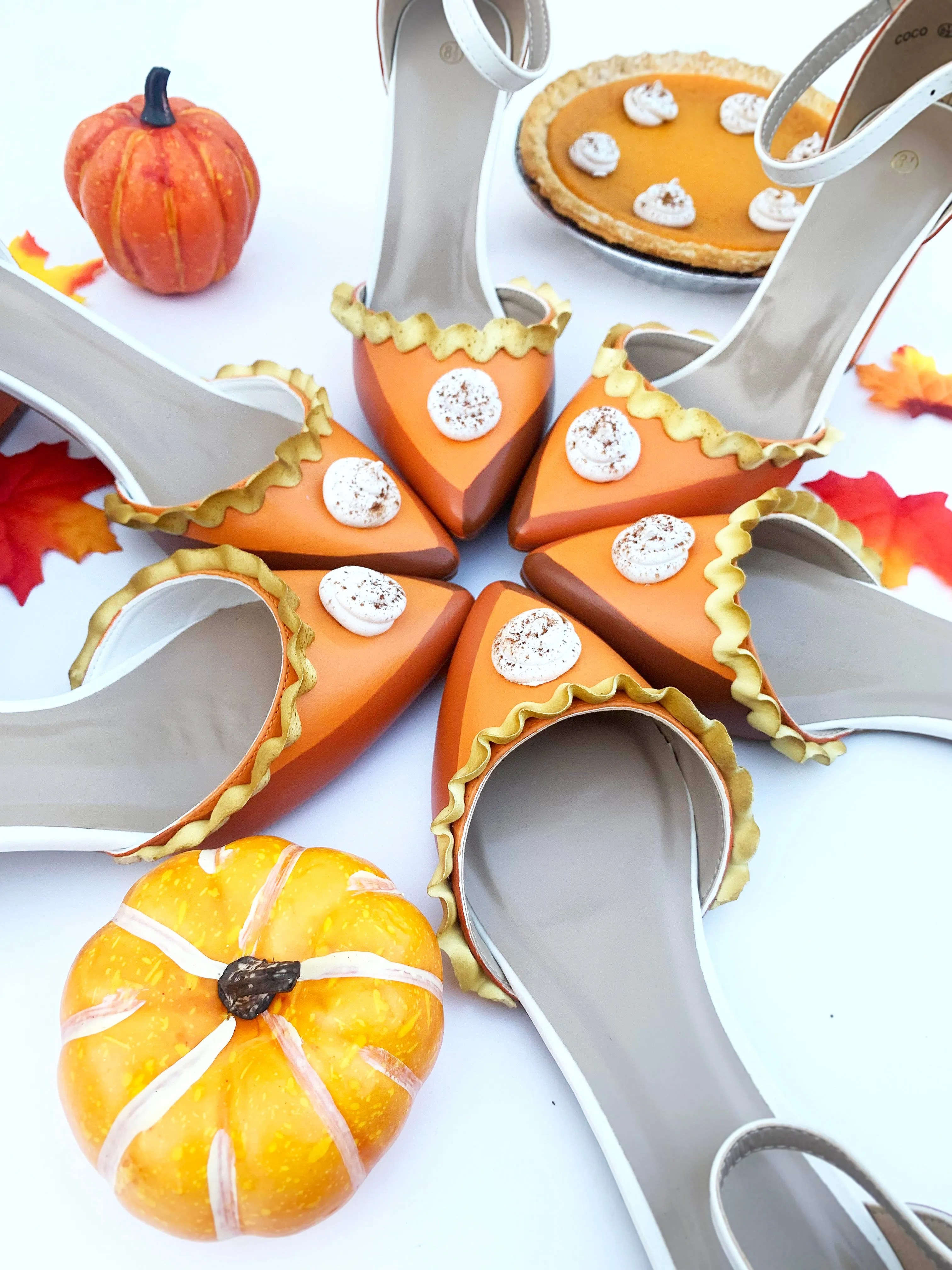 Limited Edition Pumpkin Pie 4'' Heels