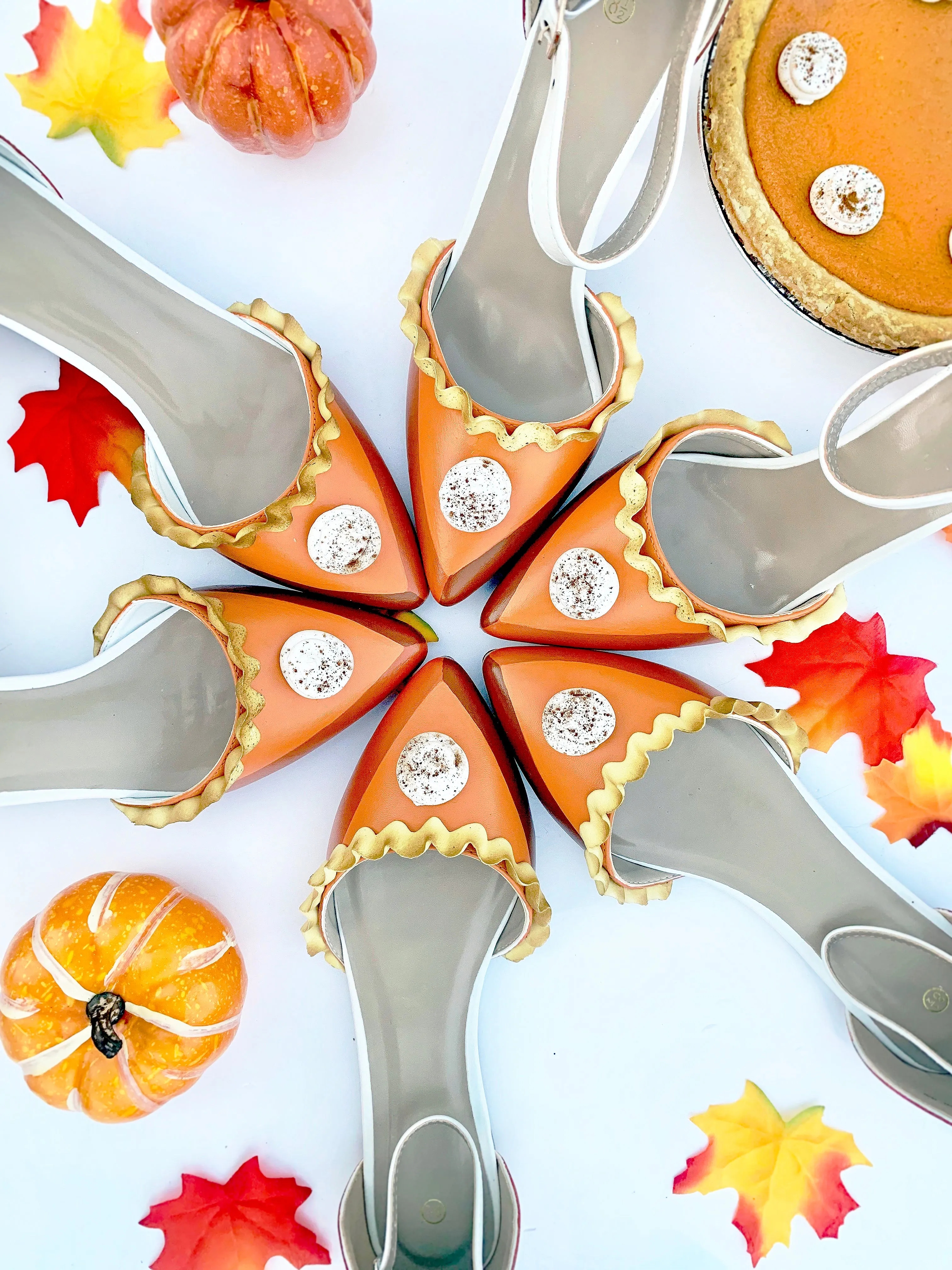 Limited Edition Pumpkin Pie 4'' Heels