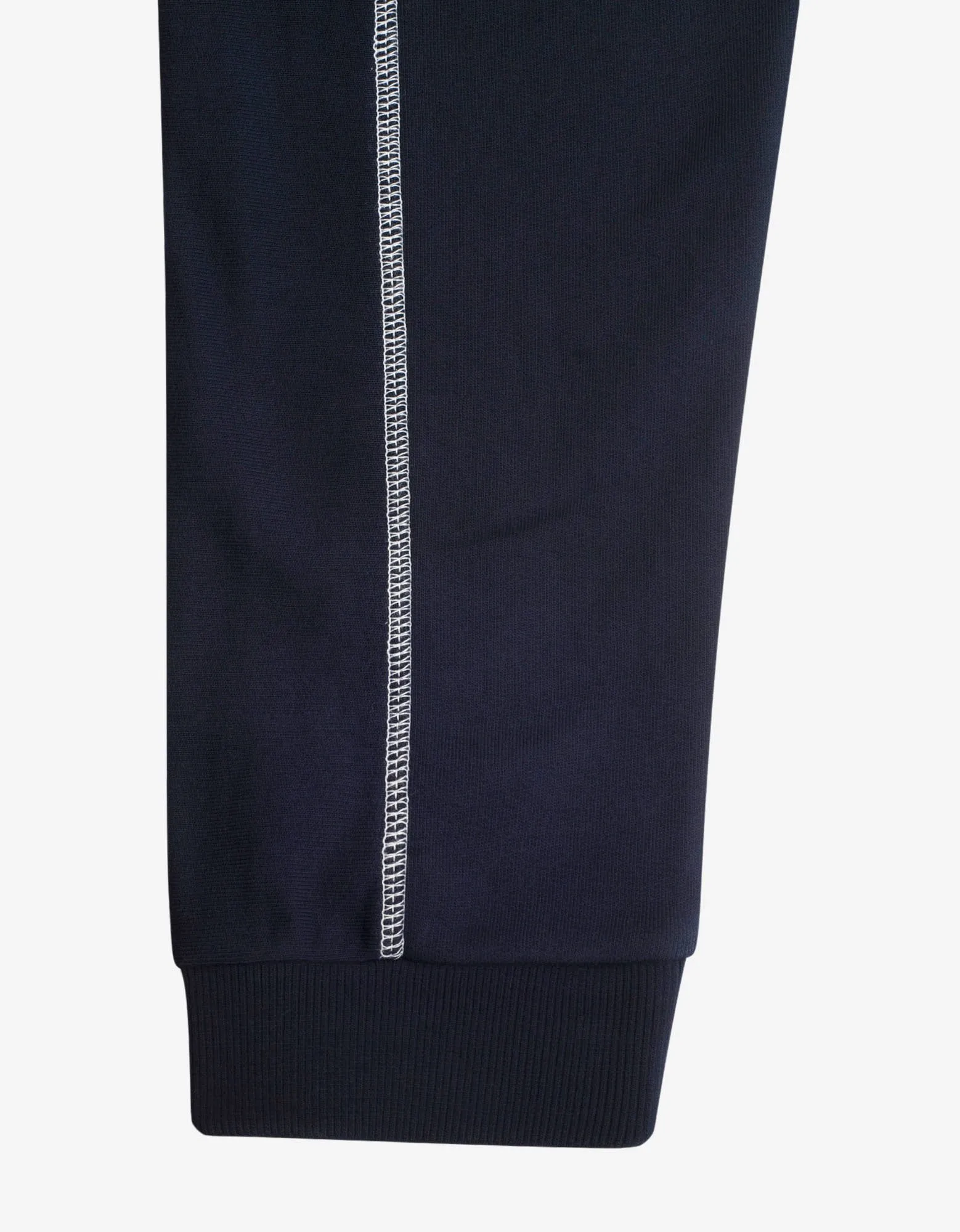 Navy Blue Tiger Crest Sweat Pants