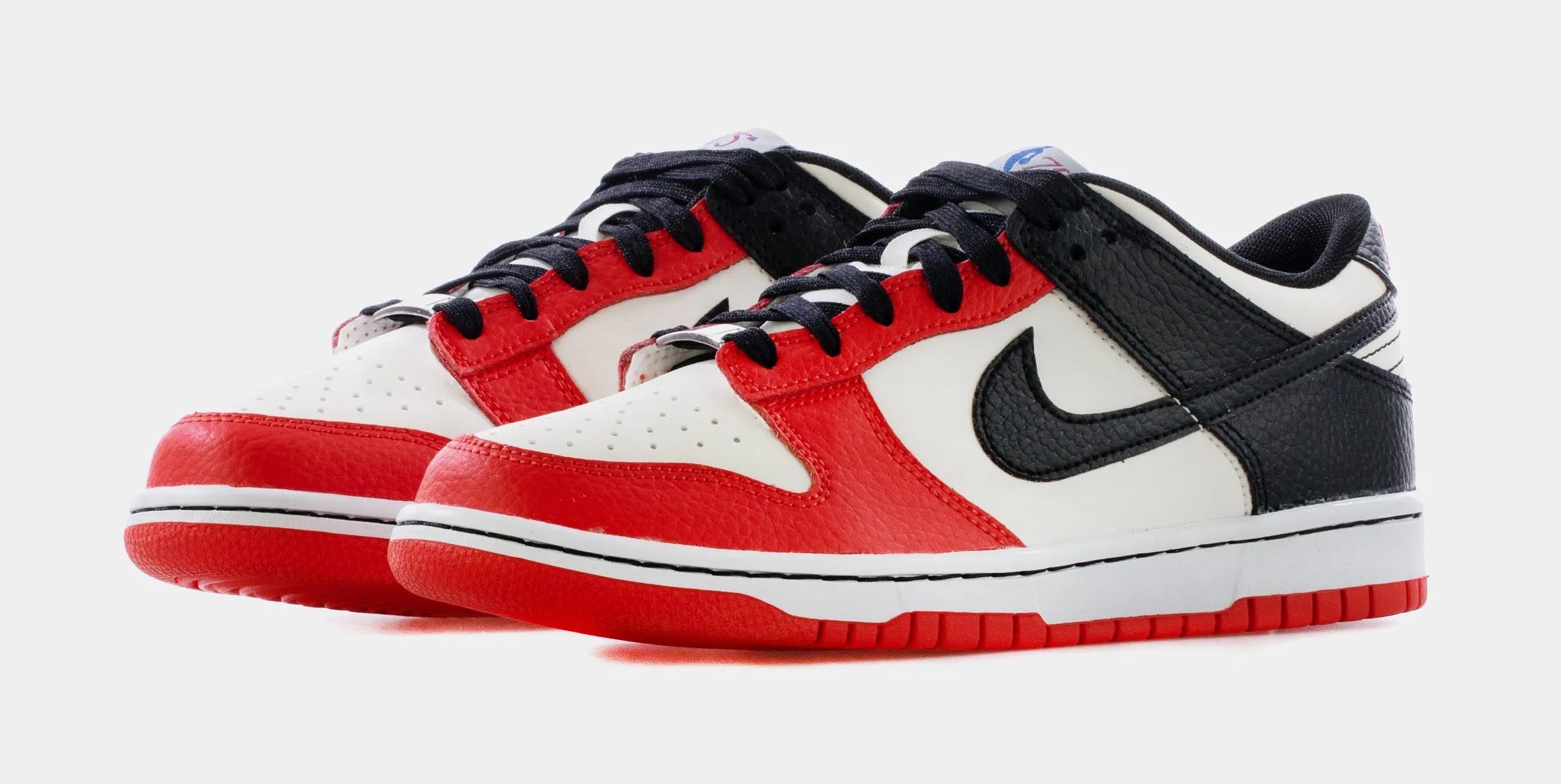 NBA Dunk Low EMB Chicago Grade School Lifestyle Shoes (Black/Red) Limit One Per Customer