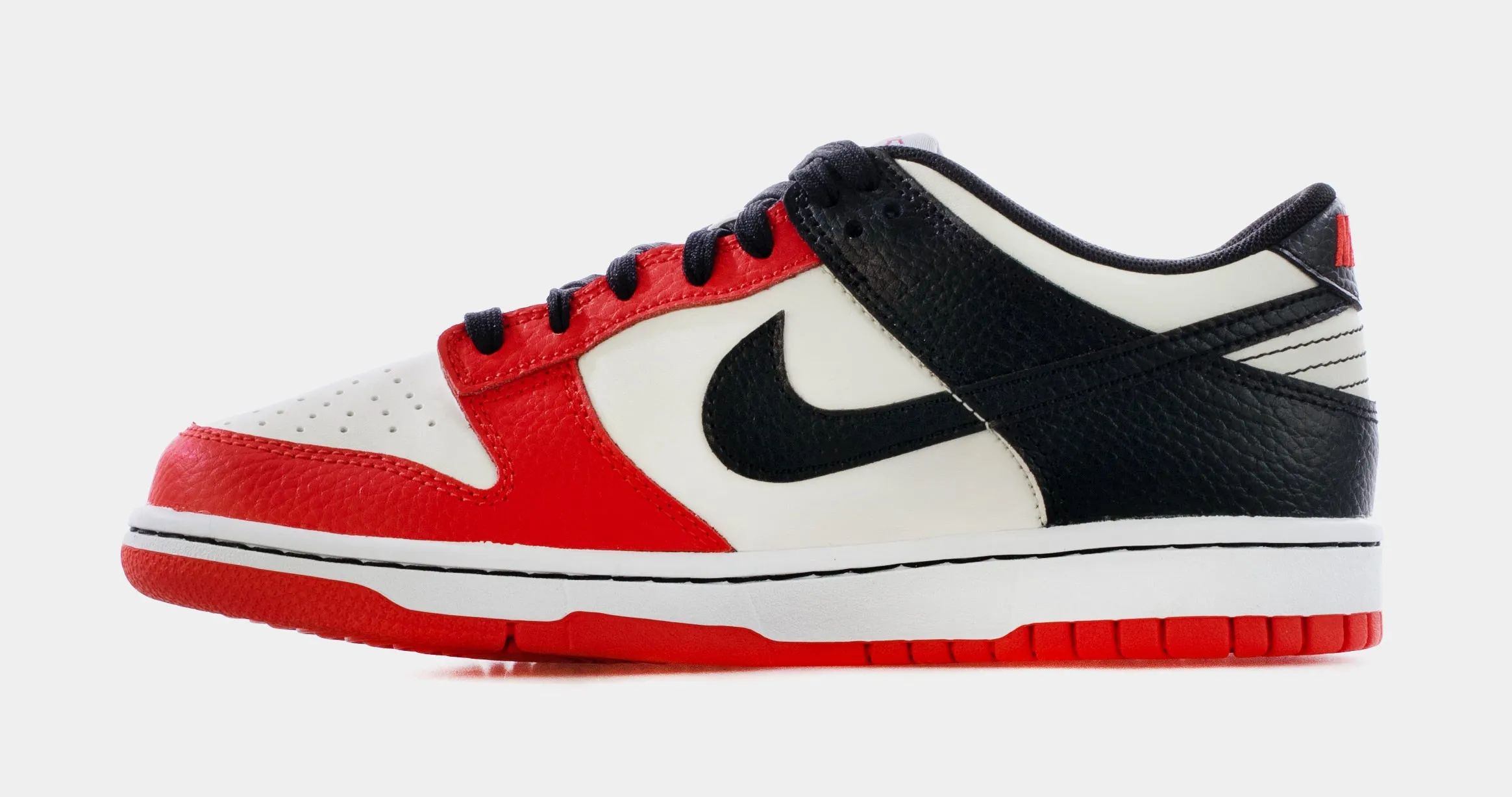 NBA Dunk Low EMB Chicago Grade School Lifestyle Shoes (Black/Red) Limit One Per Customer