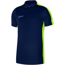 Nike Df Academy 23 Ss Polo Men's T-Shirt Navy Blue Dr1346 452 L