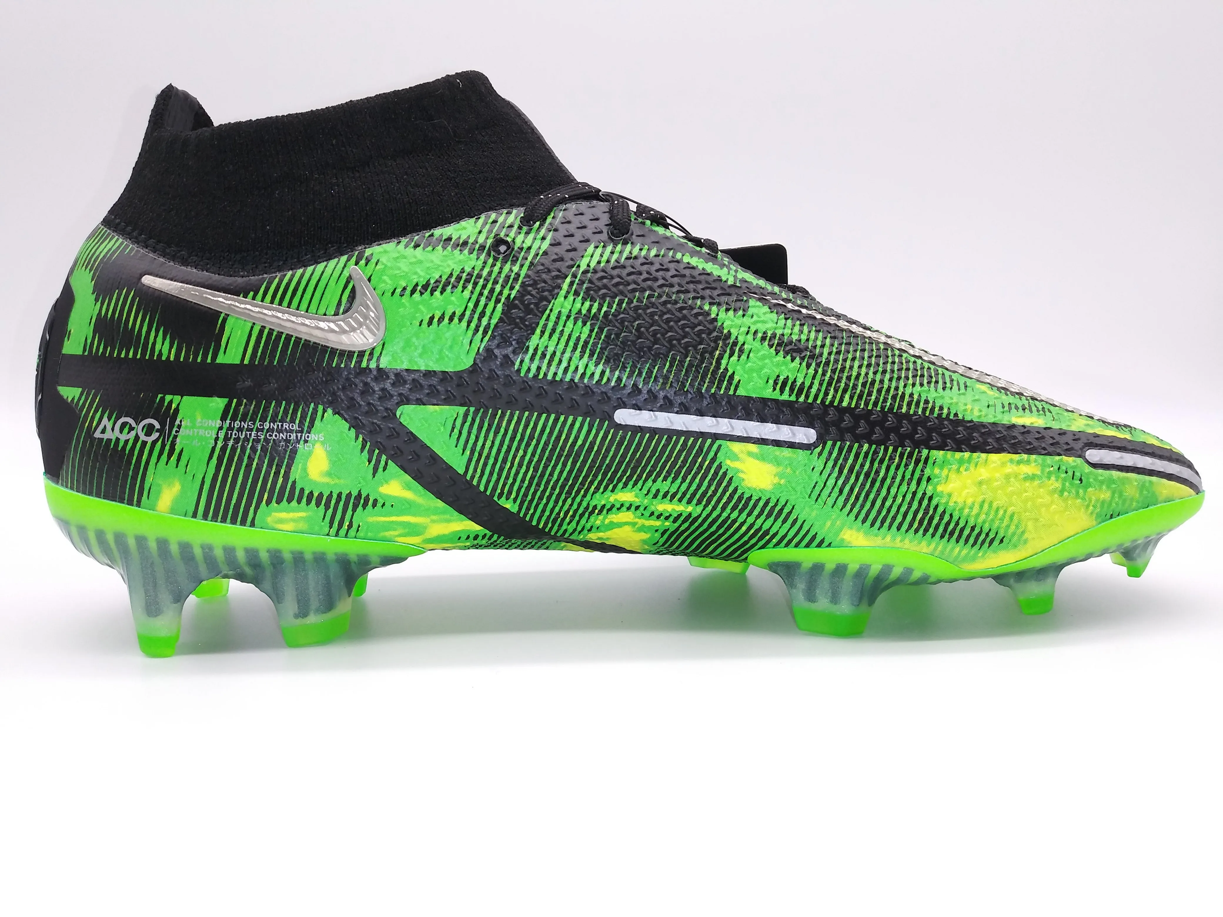 Nike Phantom GT2 Elite DF SW FG Green Black