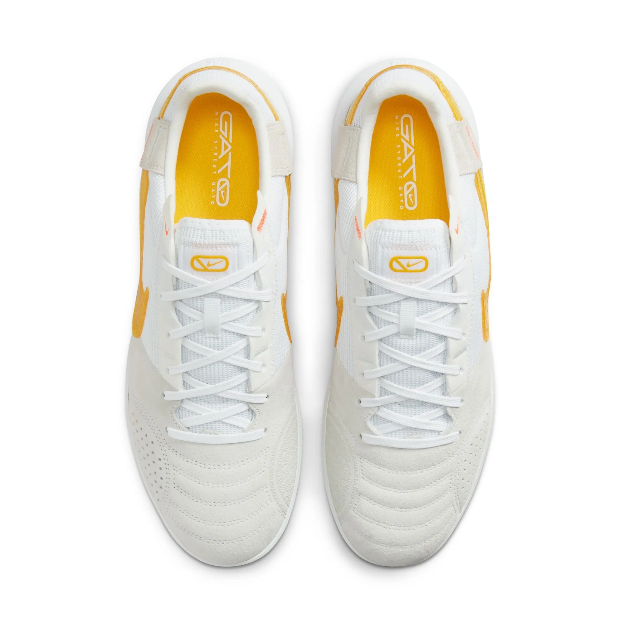 Nike Streetgato IC [White/University Gold]