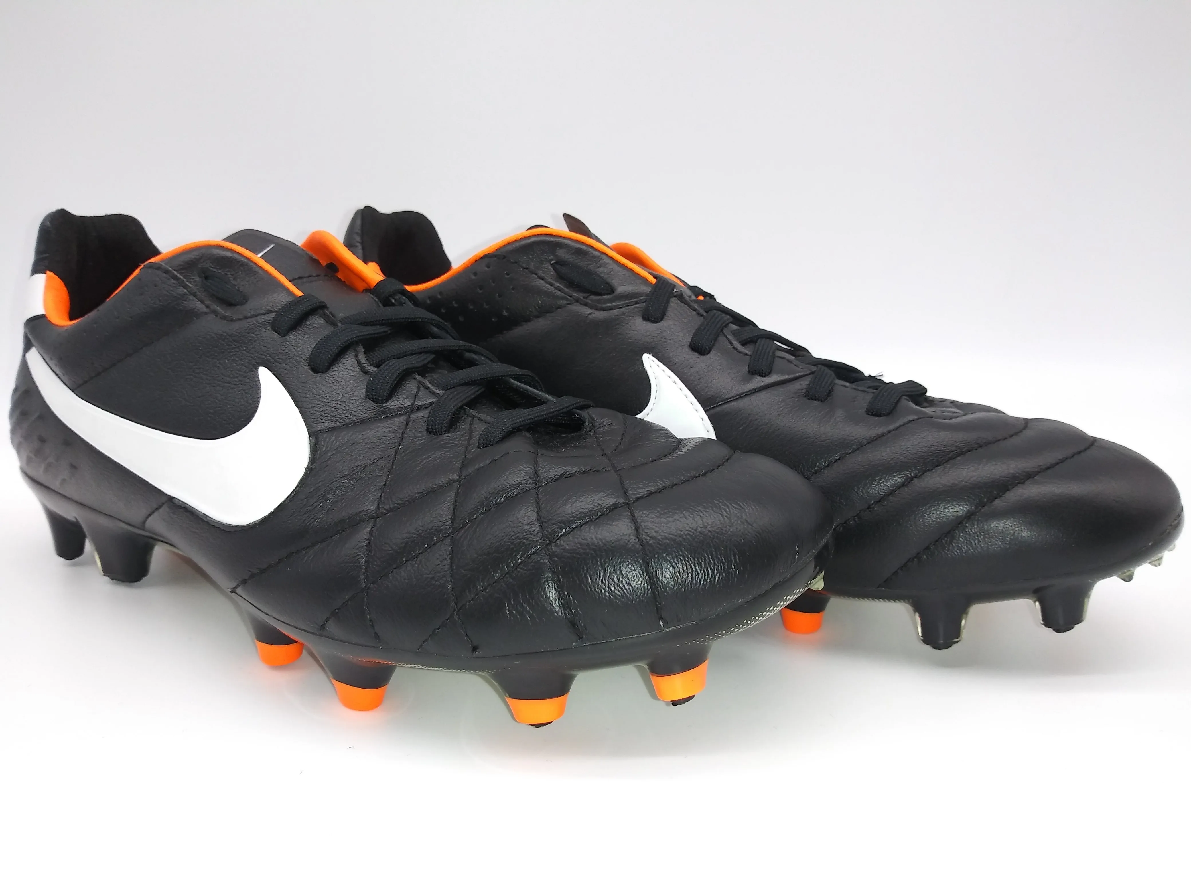 Nike Tiempo Legend IV FG Black Orange