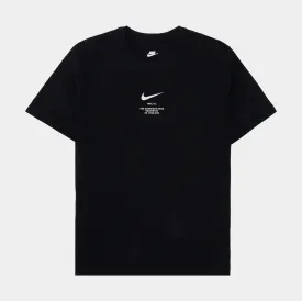 NSW Swoosh Mens Short Sleeve Shirt (Black)