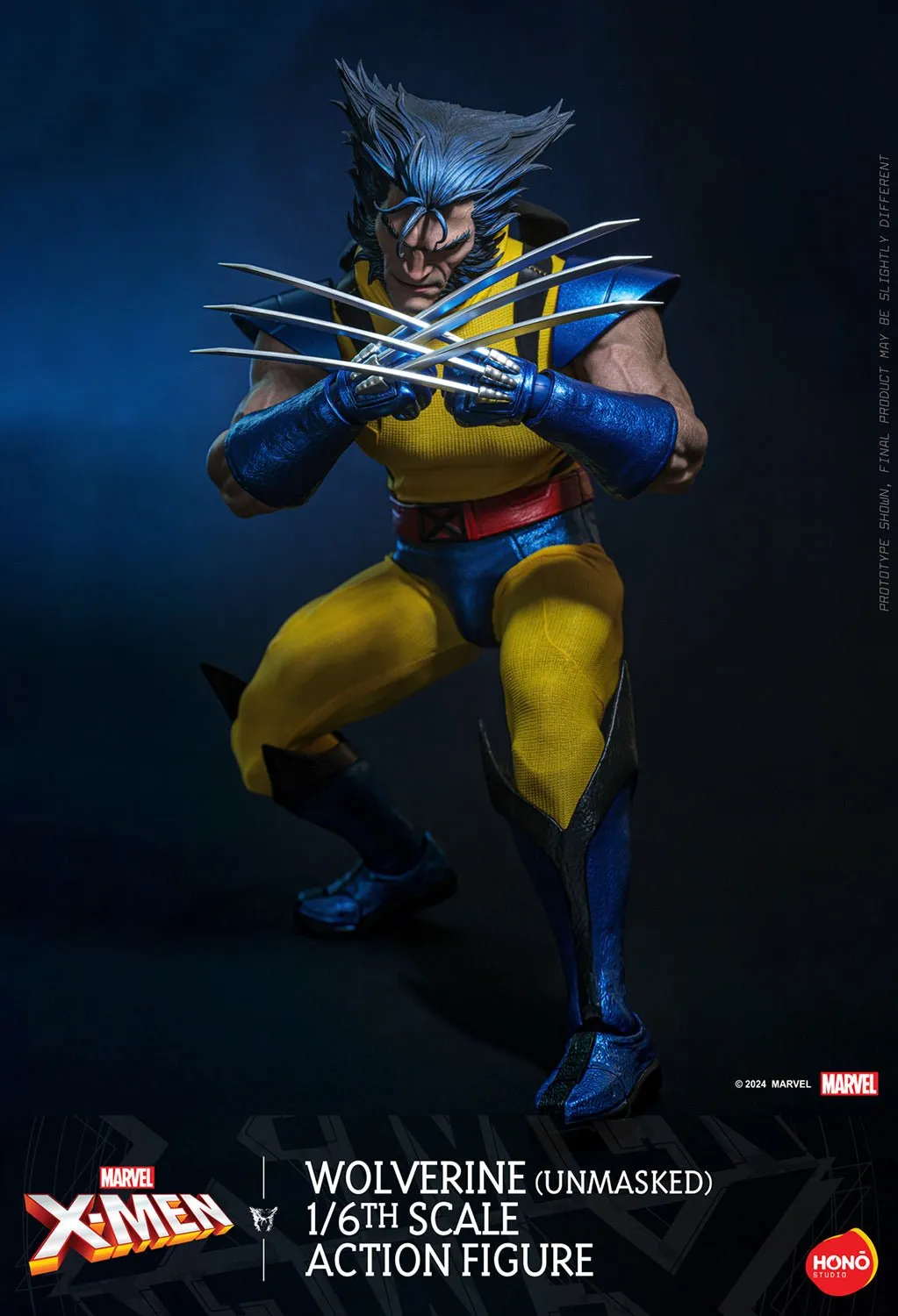 PRE-ORDER: Honō Studio Marvel Wolverine Unmasked Sixth Scale Figure - Hot Toys