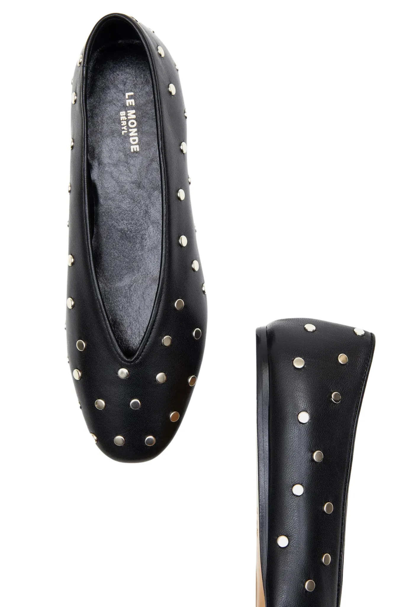 Regency Slipper in Studded Leather