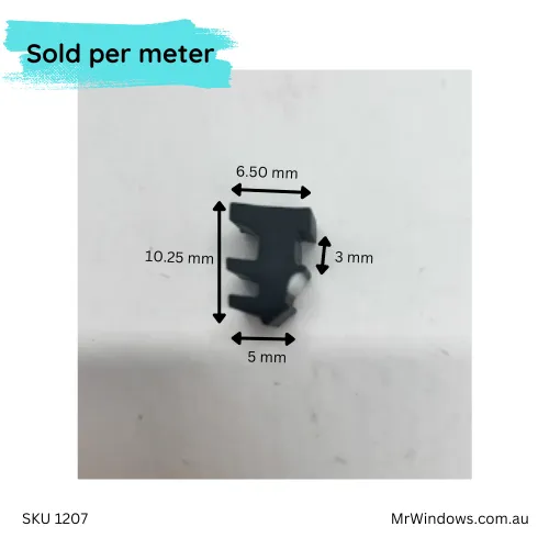 Roll-in glazing wedge 5mm -