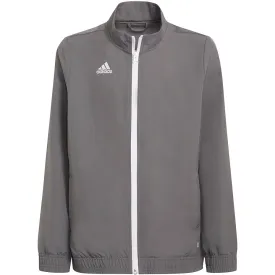 Sweatshirt For Kids Adidas Entrada 22 Presentation Jacket Gray H57539 128Cm