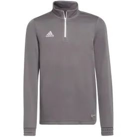 Sweatshirt For Kids Adidas Entrada 22 Training Top Gray H57549 116Cm