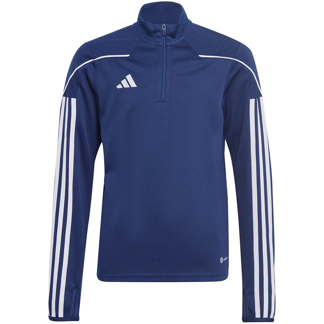 Sweatshirt For Kids Adidas Tiro 23 League Training Top Navy Blue Hs3488 128Cm