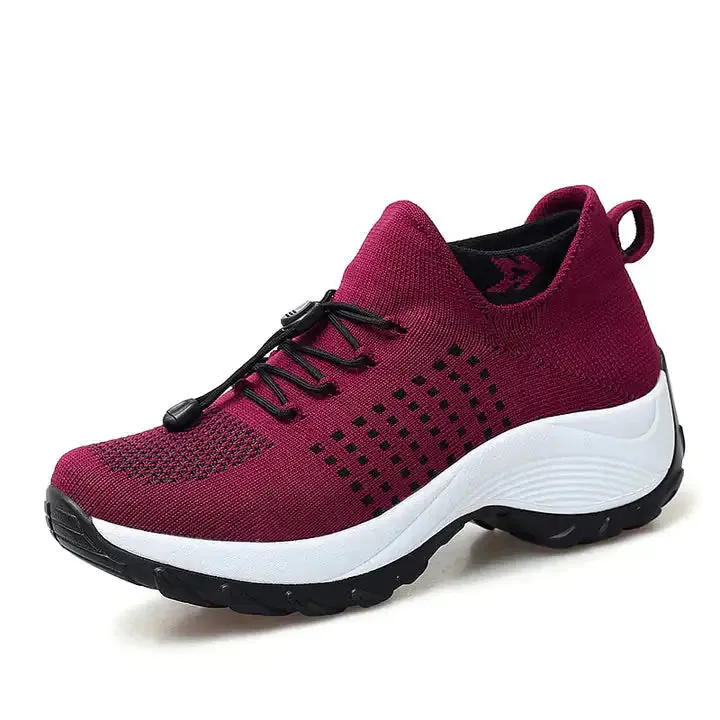 Thick High Sole Comfort Sneakers Trainers