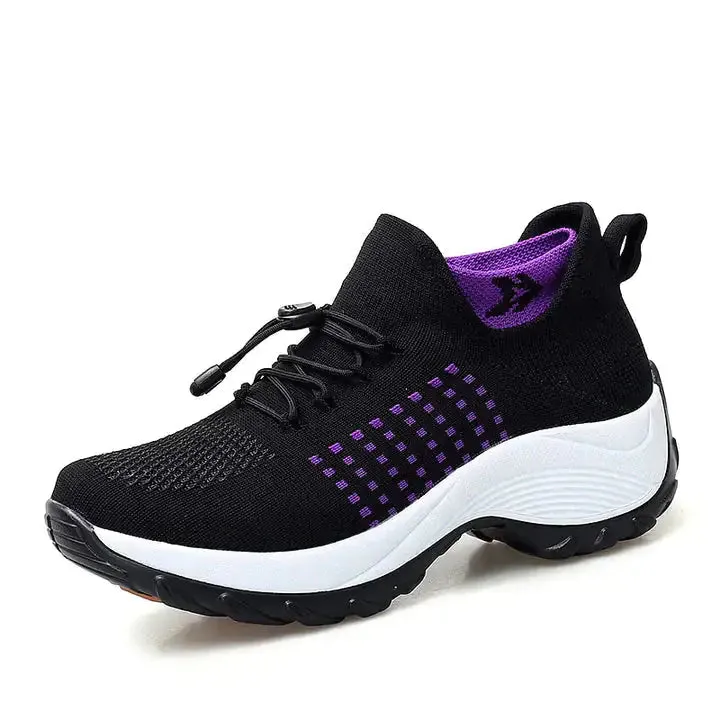 Thick High Sole Comfort Sneakers Trainers