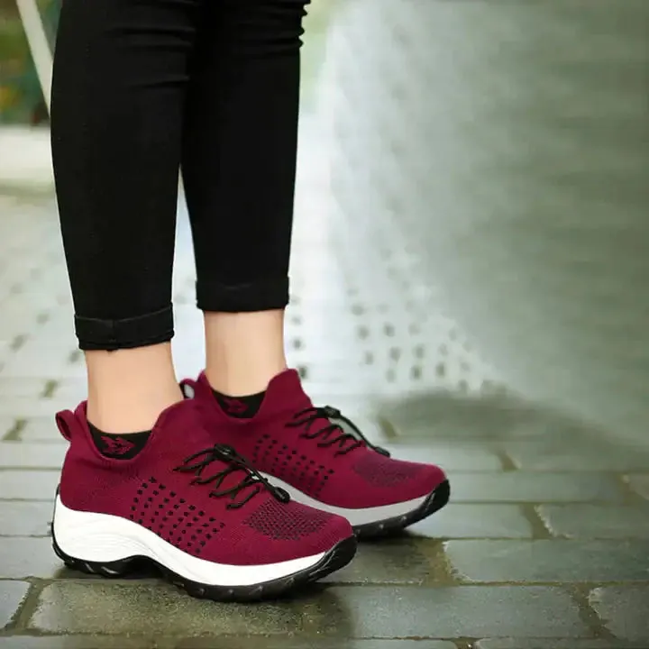 Thick High Sole Comfort Sneakers Trainers