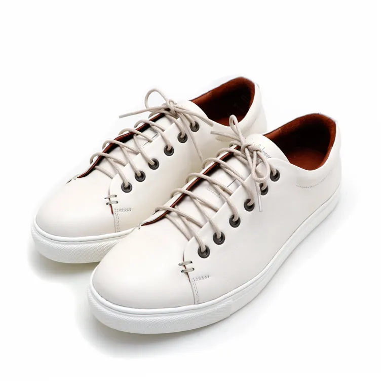 Tom’s Tender Leather Sneaker Off White