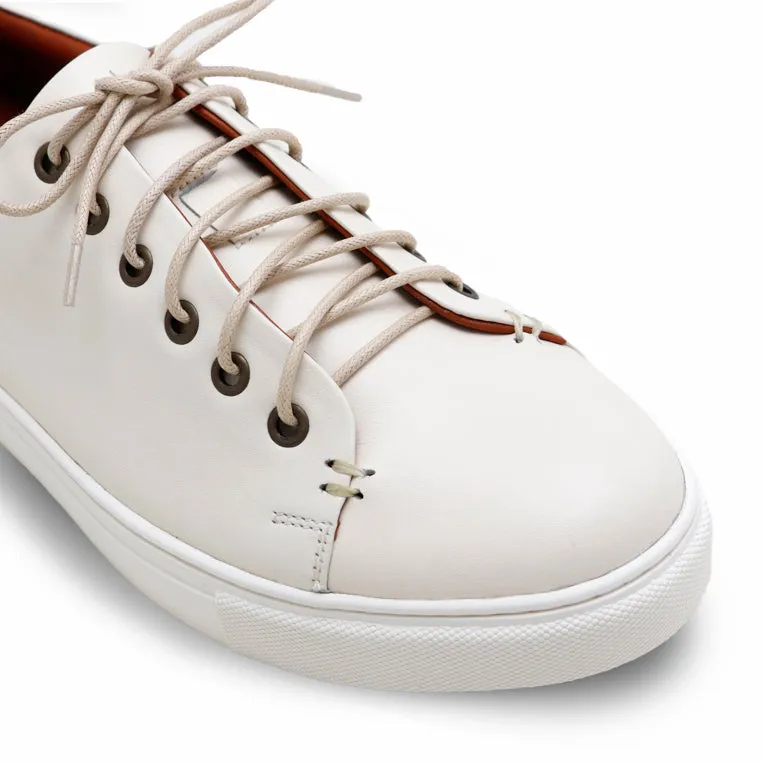 Tom’s Tender Leather Sneaker Off White