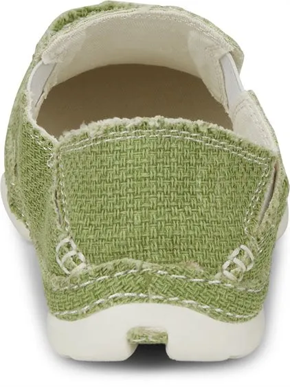 Tony Lama Lime Green Lindale Casual Round Toe Slip On Shoes for Women