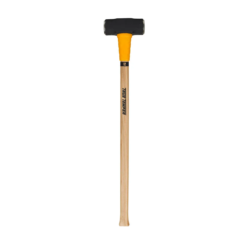 True Temper Toughstrike 12lb Sledge Hammer with American Hickory Handle