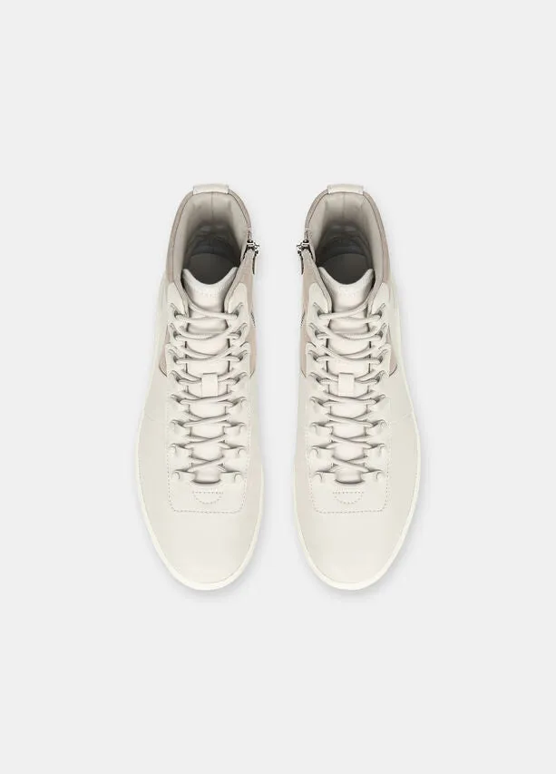 Vince Footwear - Rowan Sneakers in San Remo Lux Leather & White