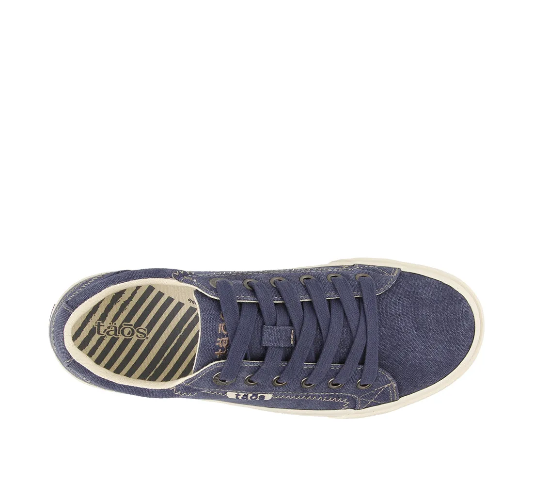 Women's Taos Plim Soul Color: Blue Wash Canvas (REGULAR & WIDE WIDTH)